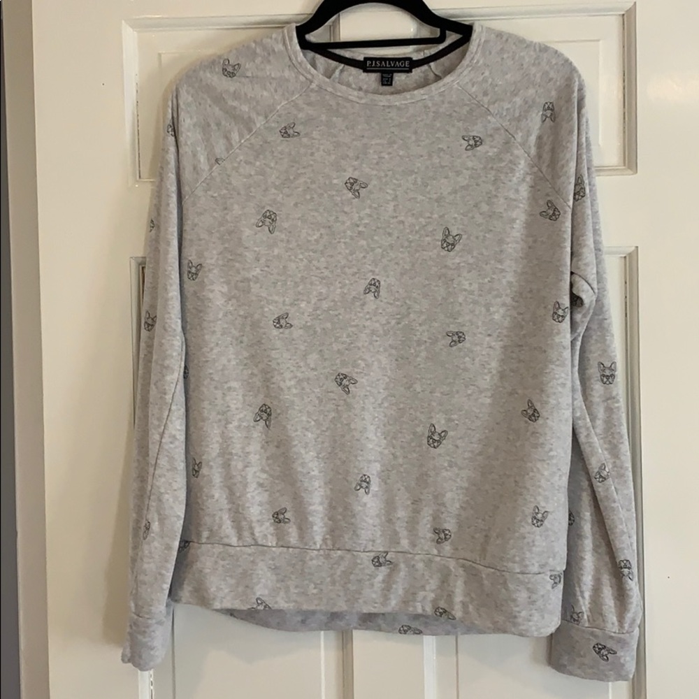 PJ salvage dog crewneck